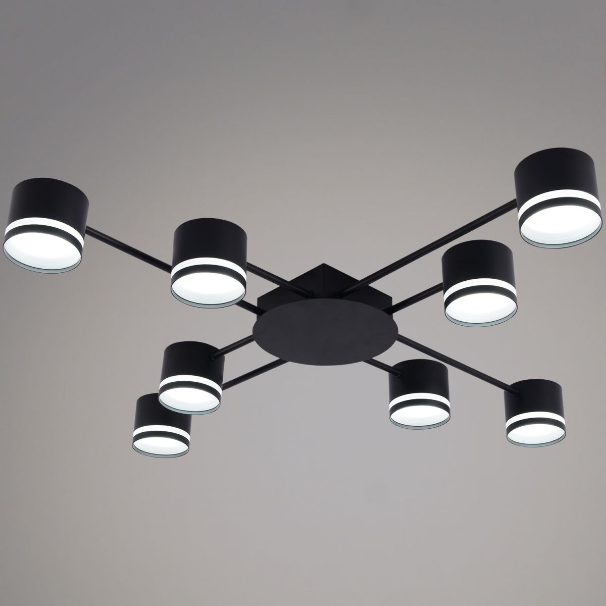 56730-0.3-08 GX53 BK светильник потолочный