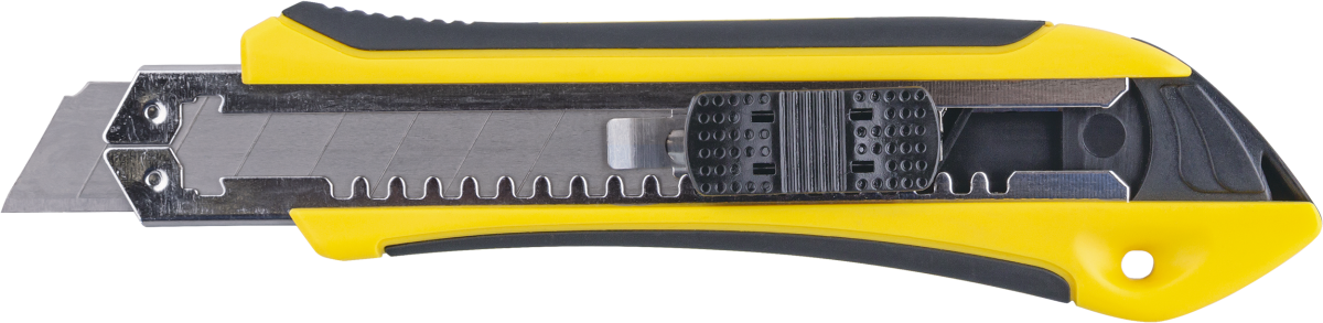 Нож ОНЛАЙТ 82 957 OHT-Nv03-18 (выдвижной, кассетный, 18 мм)