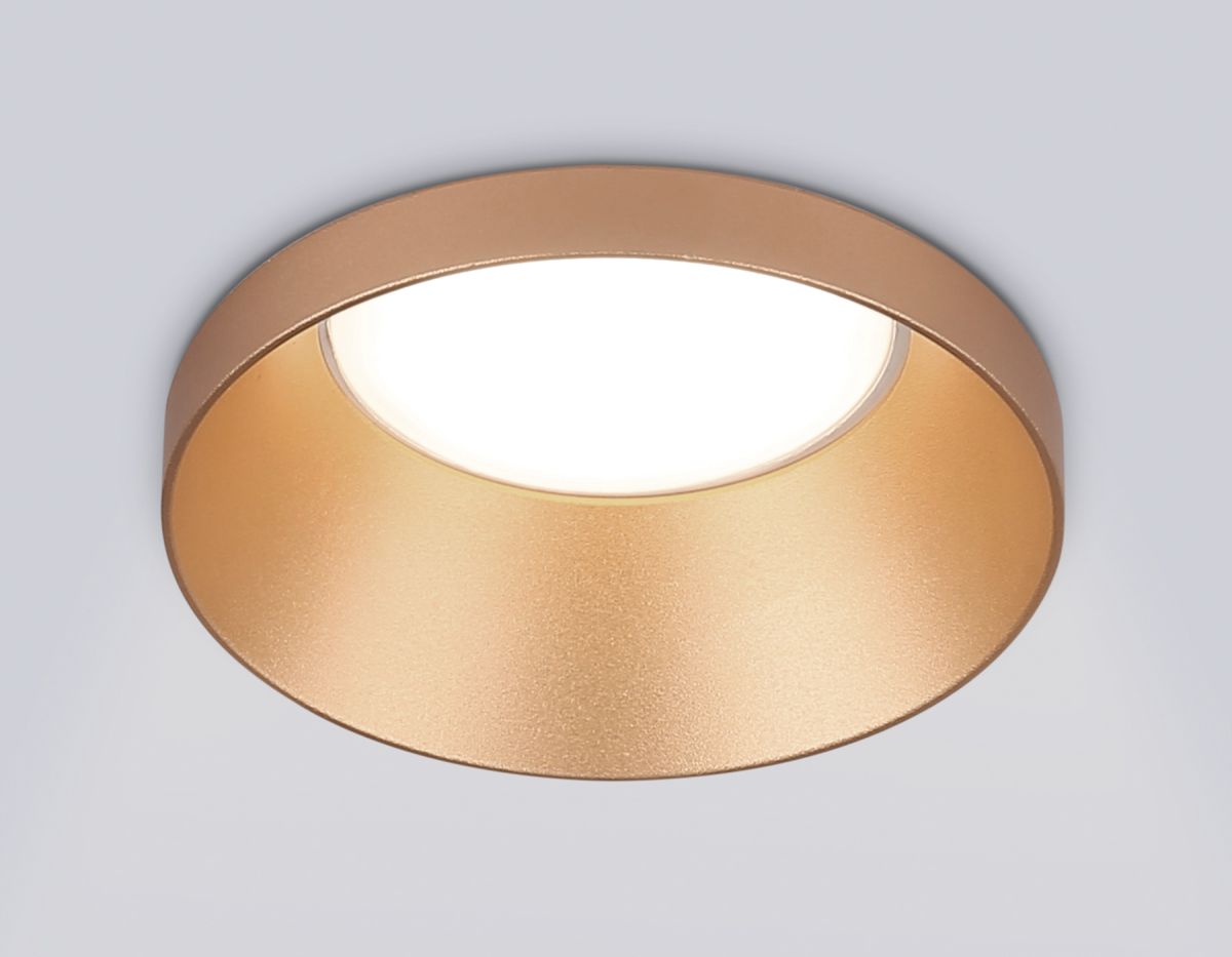 Светильник встраиваемый TN102803 GD золото GU5.3 D71*34