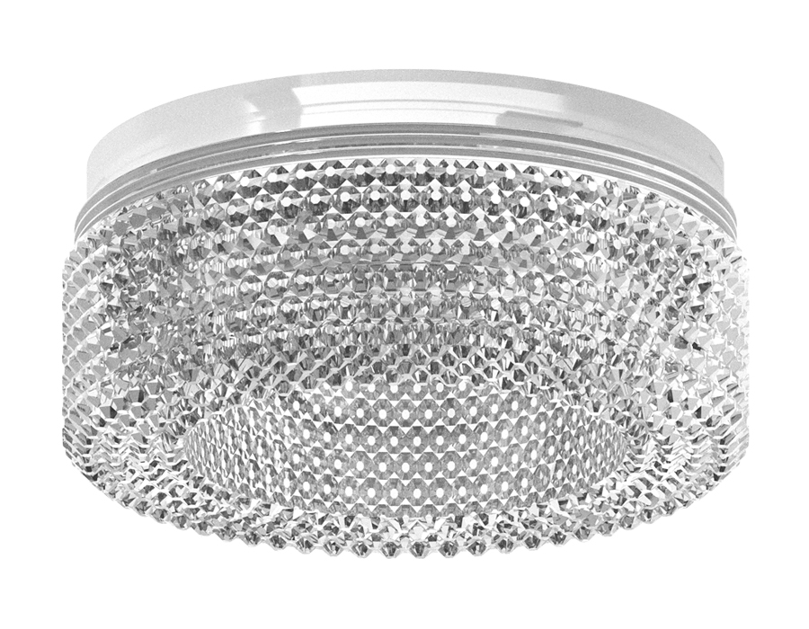 Насадка передняя N7191 CL прозрачный D70*H30mm Out25mm MR16 (для корпуса светильника)
