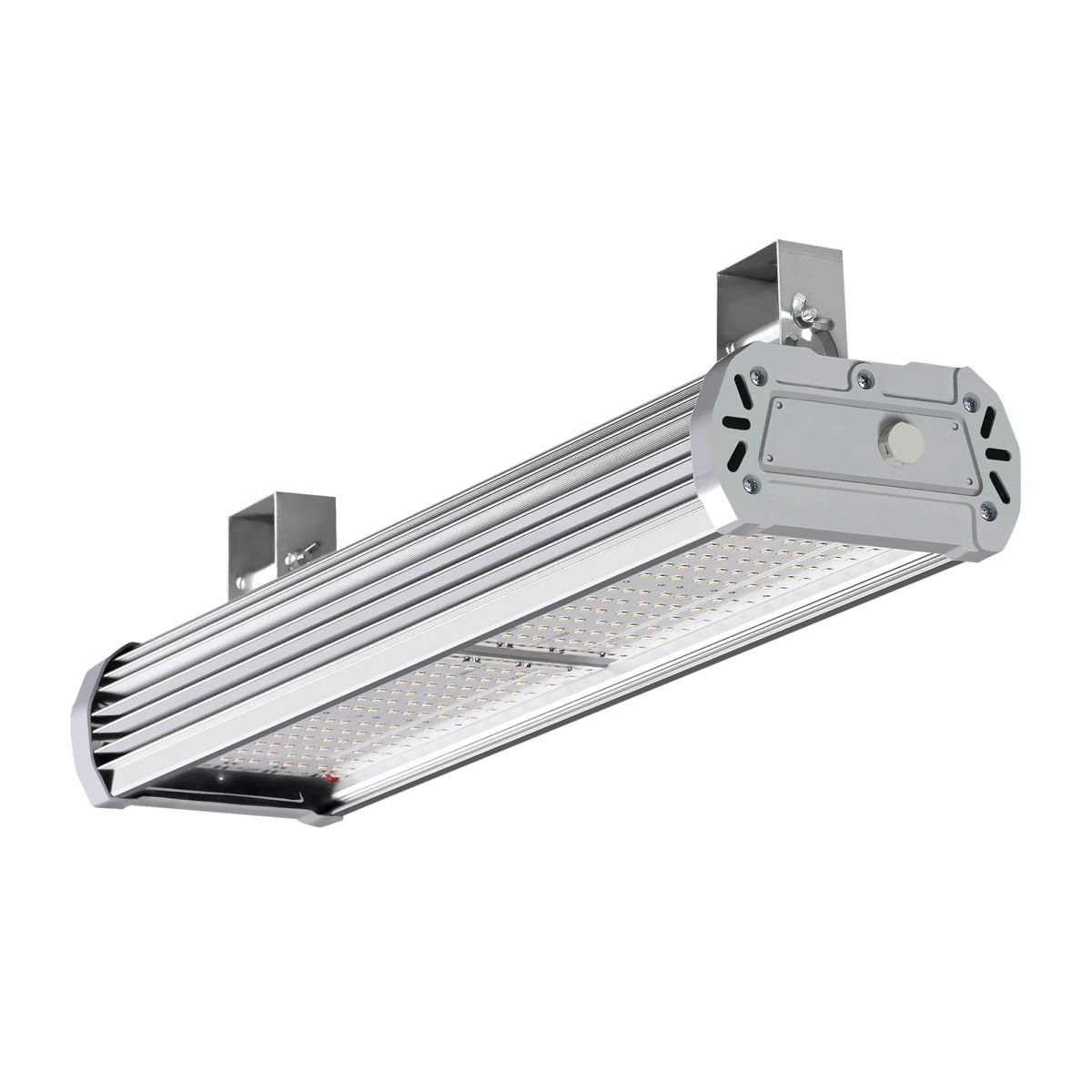 ULY-U42C 40W/5000K IP65 SILVER Светильник светодиодный промышленный. Белый свет (5000K). Угол 120 гр