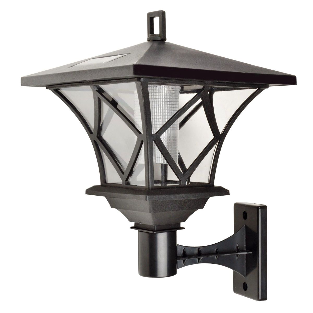 USL-S-186/PM180 RETRO Садовый светильник на солнечной батарее «Ретро».  2 светодиода.  Белый свет. 1