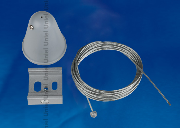 UFB-H41 SILVER 1 POLYBAG Набор для подвесного монтажа шинопроводов. Цвет — серебряный. Упаковка — по
