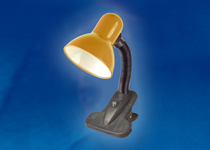 TLI-222 Светильник настольный. Цоколь E27. Цвет оранжевый (яркий)