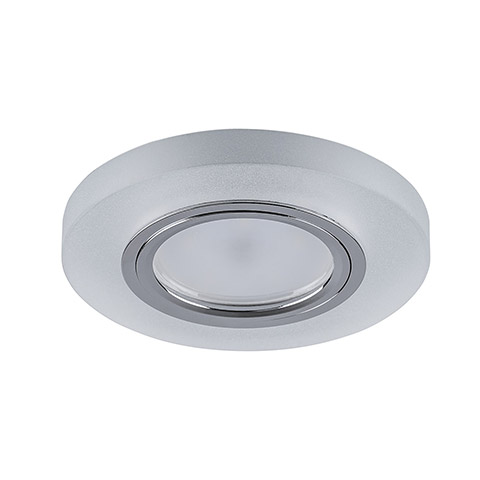 Светильник потолочный встраиваемый со светодиодной подсветкой 15LED*2835 SMD 4000K : MR16 20W G5.3, белый матовый, CD38060 с драйвером в комплекте