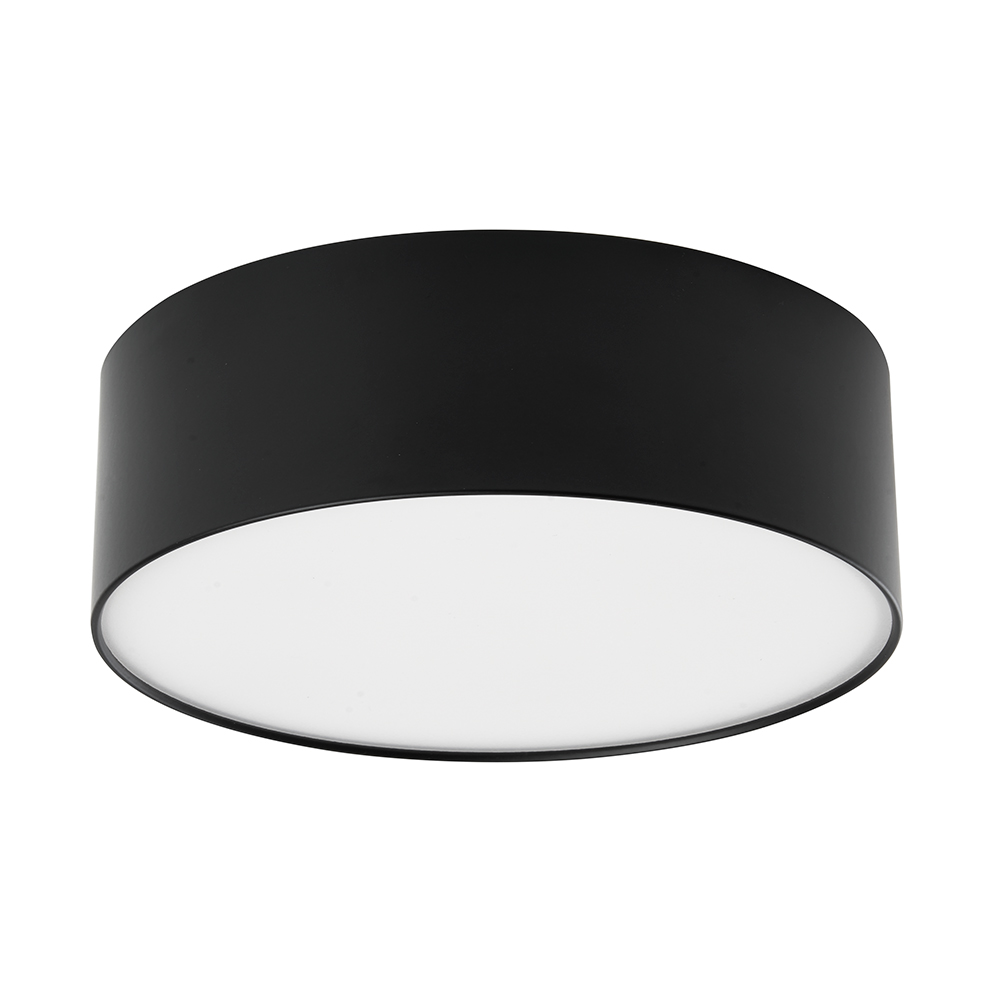 Светильник накладной со светодиодами, 28W, 1960Lm, черный (4000К), AL200 “Simple matte”