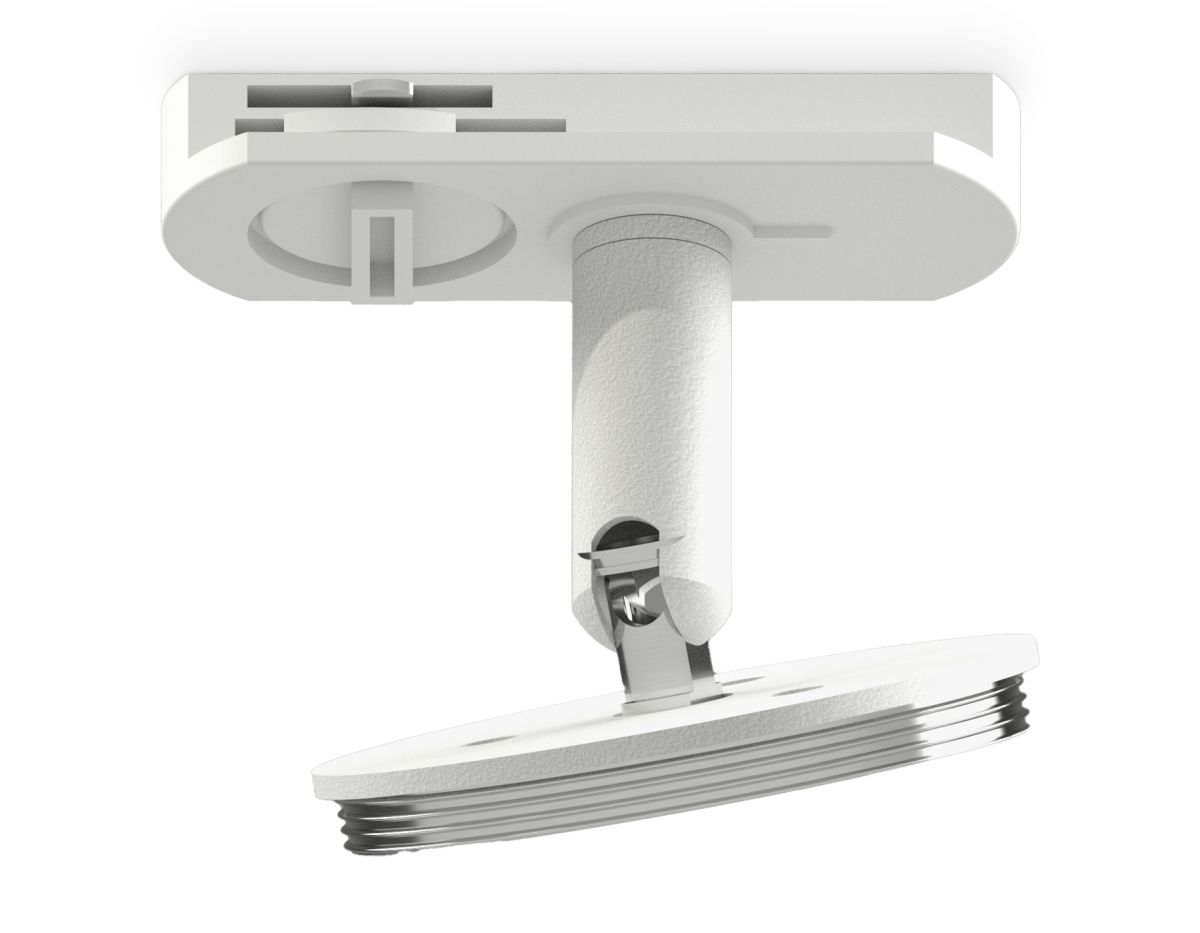 Крепеж трековый поворотный A2536 SWH белый песок D70*H66mm (для корпуса D70mm)