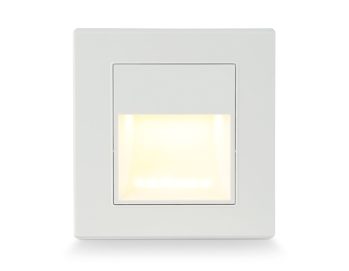 Светильник светодиодный встраиваемый TN9630 WH белый LED 3000K 1W 86*90*30