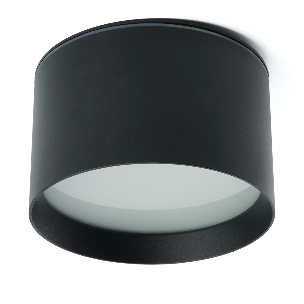 Светильник потолочный 25W 230V, GX70, черный, HL373