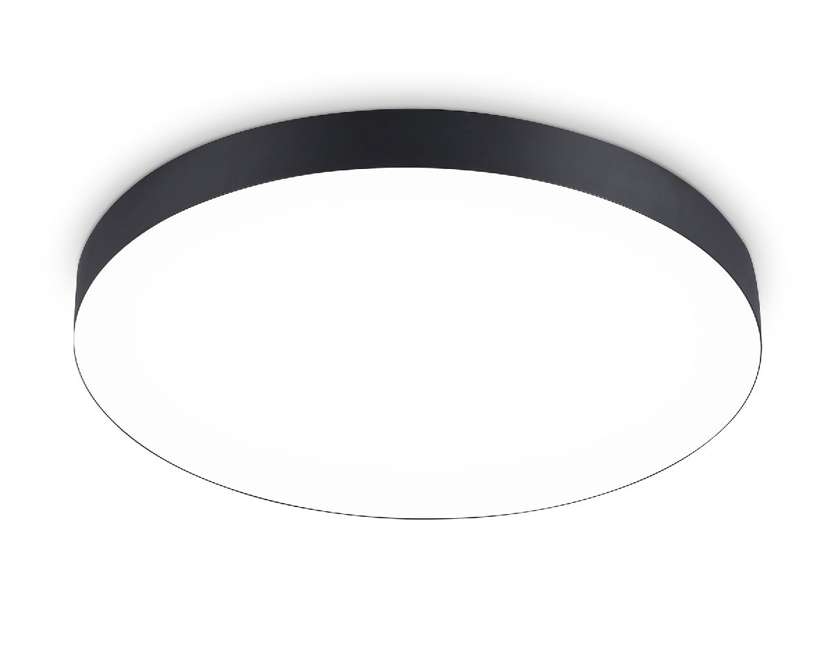 Светильник светодиодный потолочный FV5538 BK черный LED 90W 4200K D600*58 (Без ПДУ)