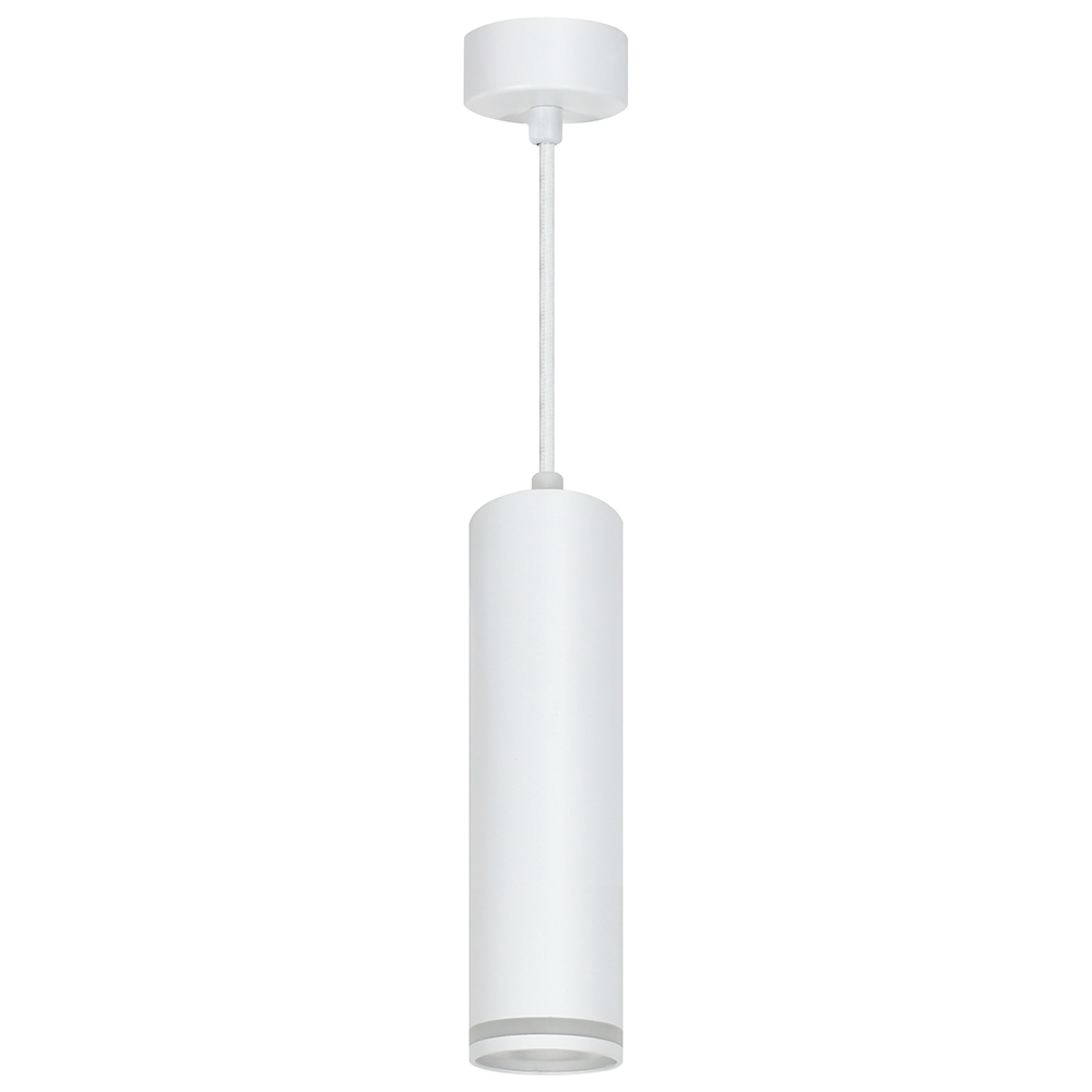 Светильник потолочный на подвесе : MR16 35W 230V, белый D55*H200 ML1708