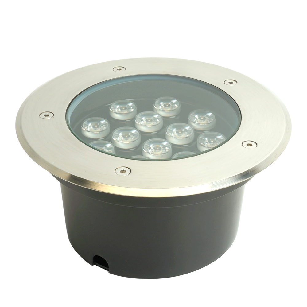 Светильник тротуарный,12LED, 2700К, 12W, 180*H85mm, внутренний диаметр: 130mm, IP 67, SP4114