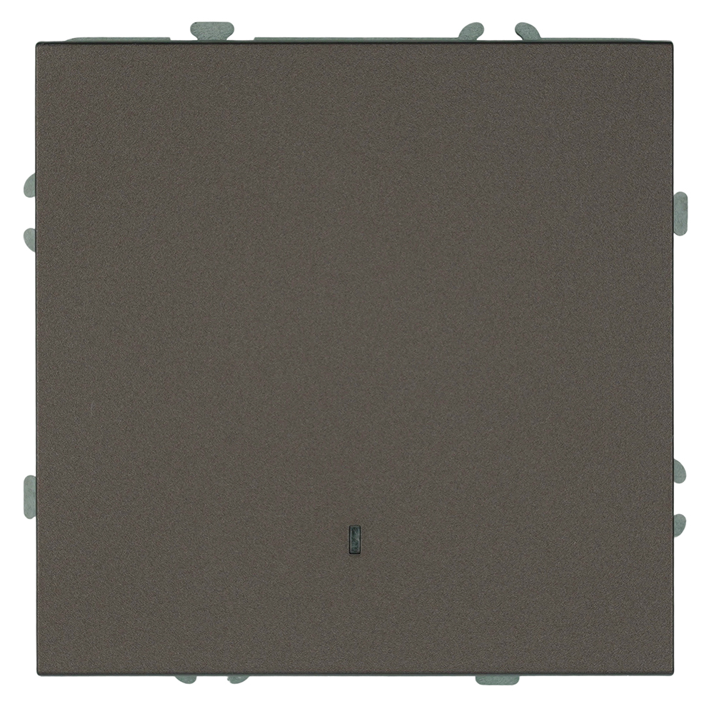 Выключатель 1-клавишный c индикатором (механизм), 250В, 10А, серия Эмили, RSW10-5101-09, антрацит, s