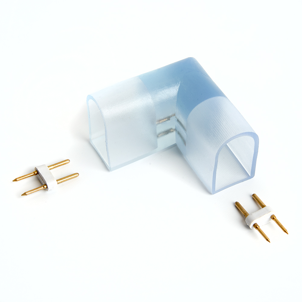 Соединитель угловой для светодиодной ленты 220V LS721 ( 2835) , LD515