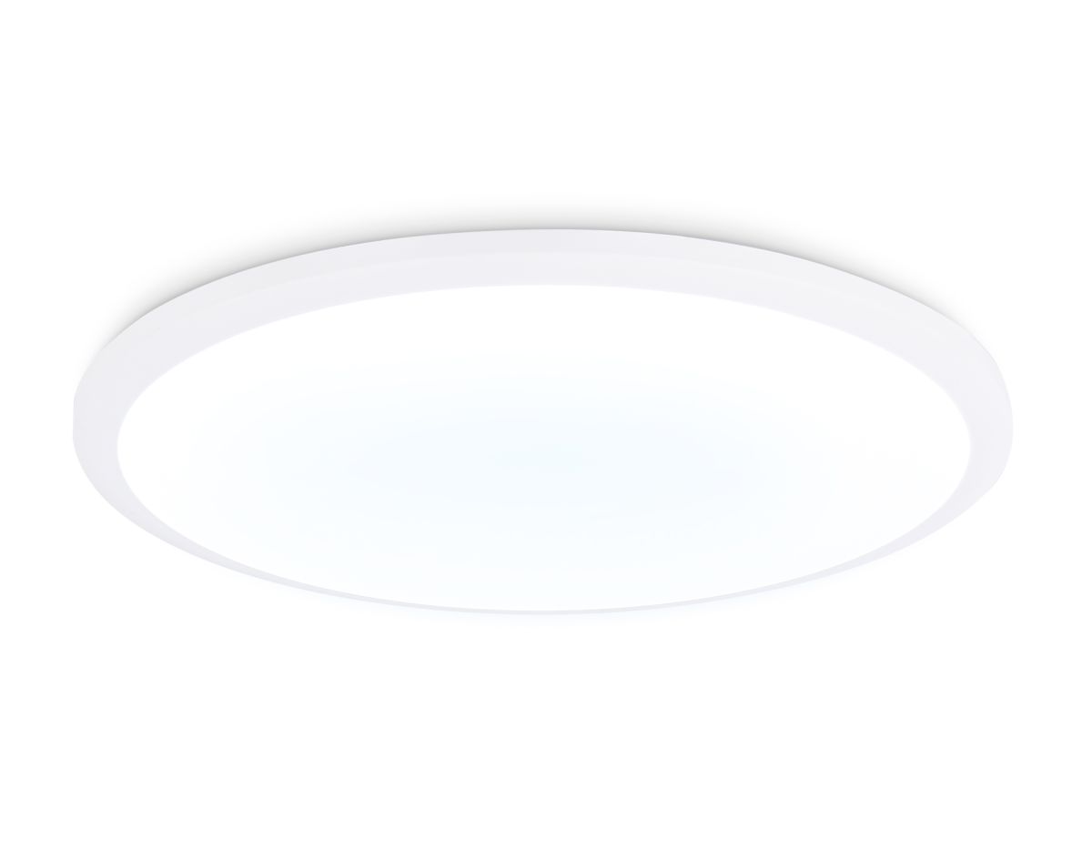 Потолочный светодиодный светильник FZ1232 WH белый IP44 48W 6400К D450*55 (Без ПДУ)