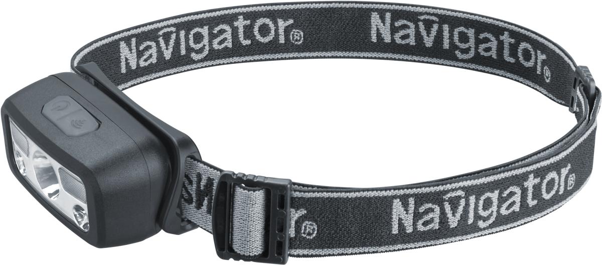 Фонарь Navigator 95 561 NPT-H45-ACCU налоб 1LEDx3Вт+4SMDб,+2SMDкр,5реж,Li-ion0.4