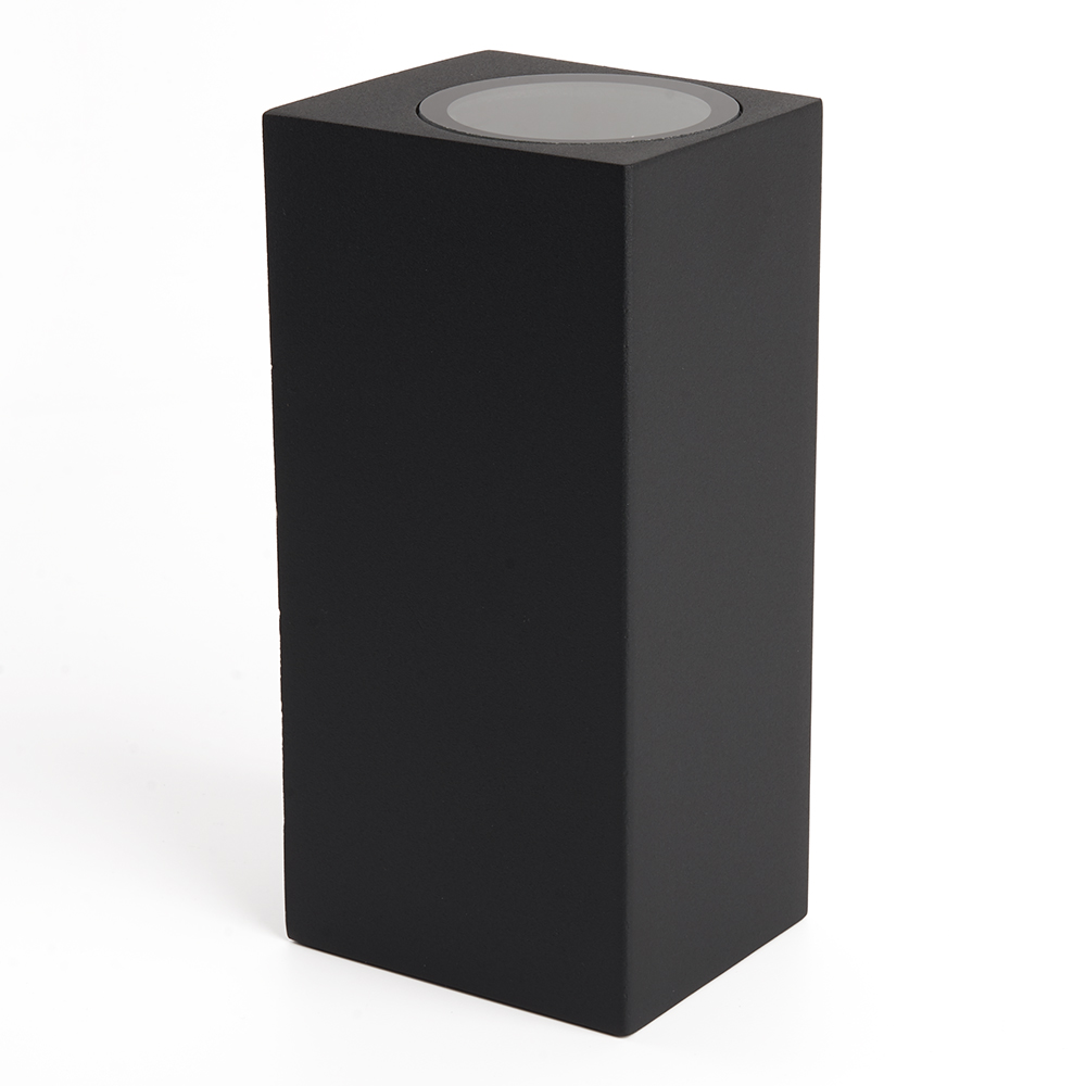 Светильник садово-парковый 230V 2*GU10, DH051, черный (на стену)