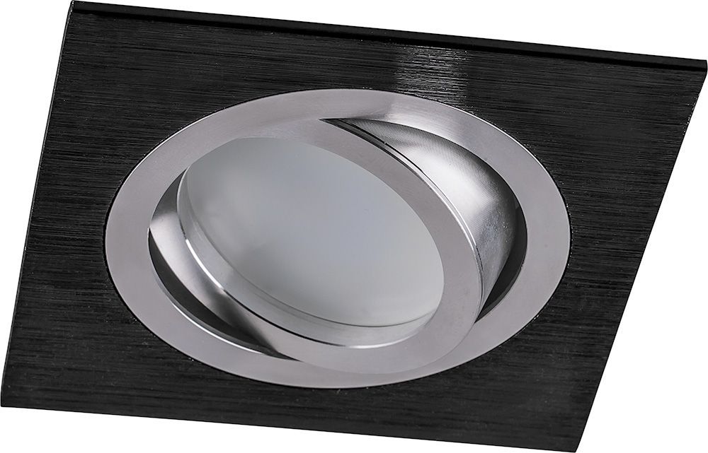 Светильник потолочный встраиваемый, MR16 G5.3, черный DL2801