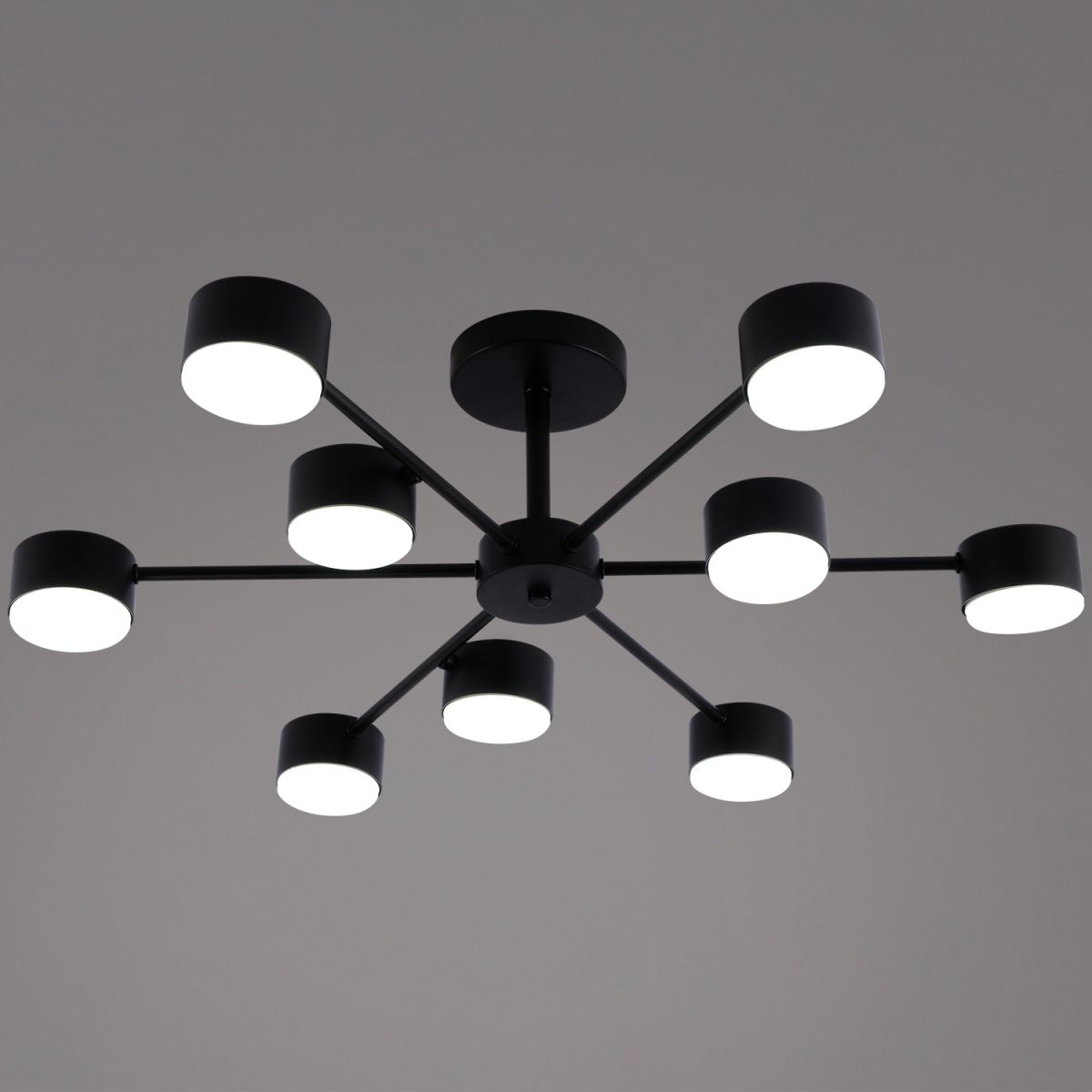 03738-0.3-09 BK GX53 светильник потолочный