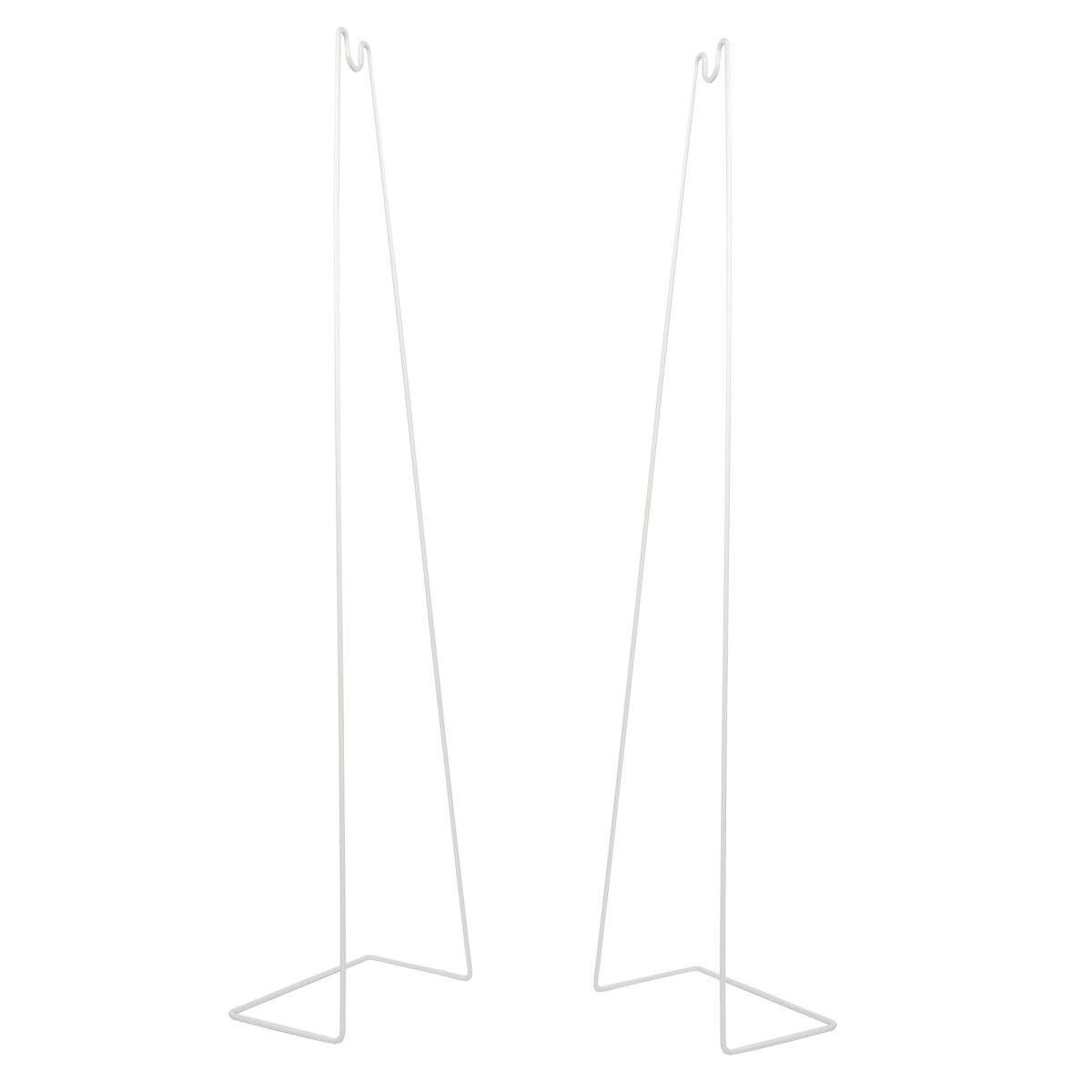 UFP-G20S H80 WHITE Подставка металлическая для светильника ULI-P, высота 800 мм : Белая. TM Uniel, шк 4690485166887