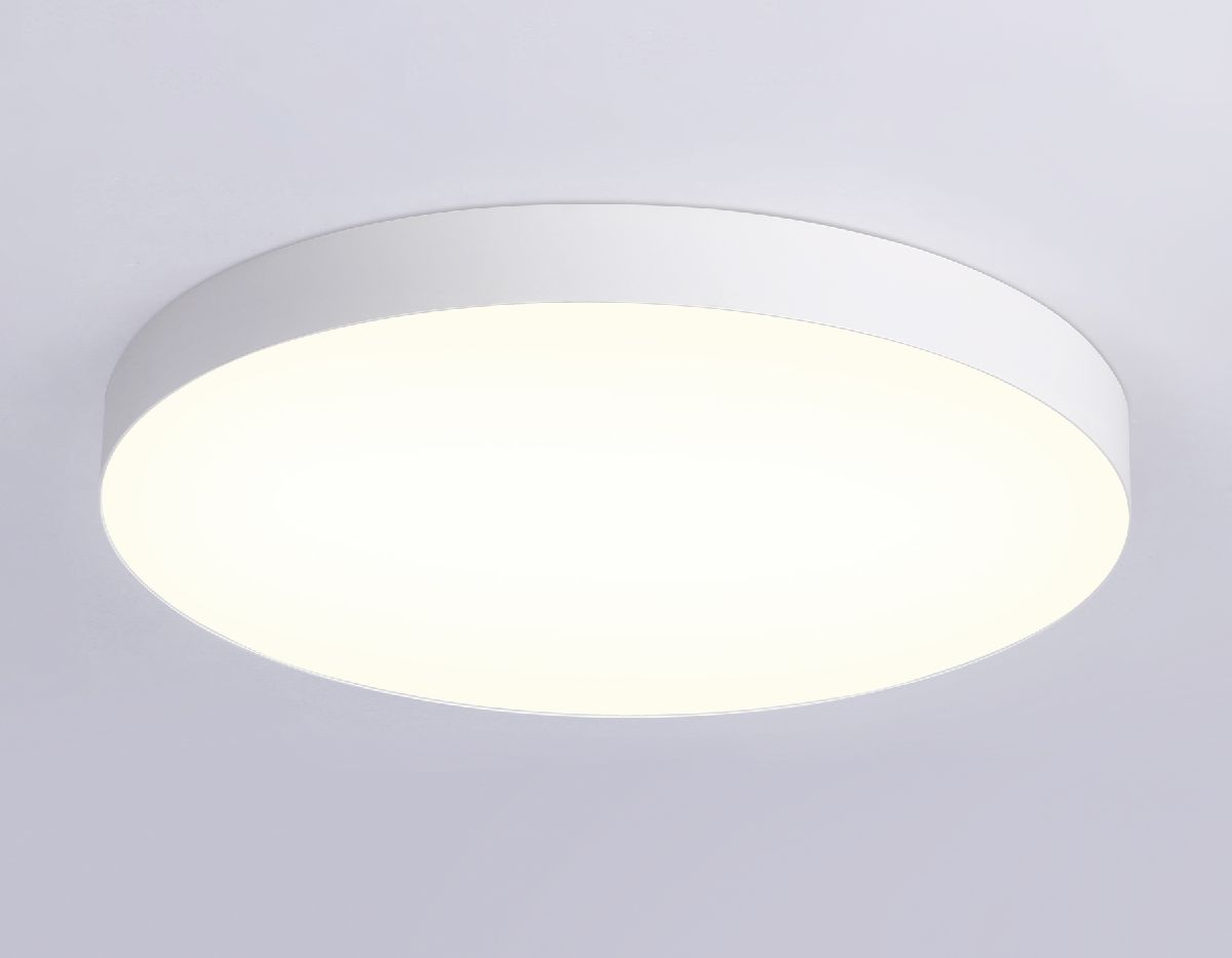 Светильник светодиодный потолочный FV5535 WH белый LED 90W 3000K D600*58 (Без ПДУ)