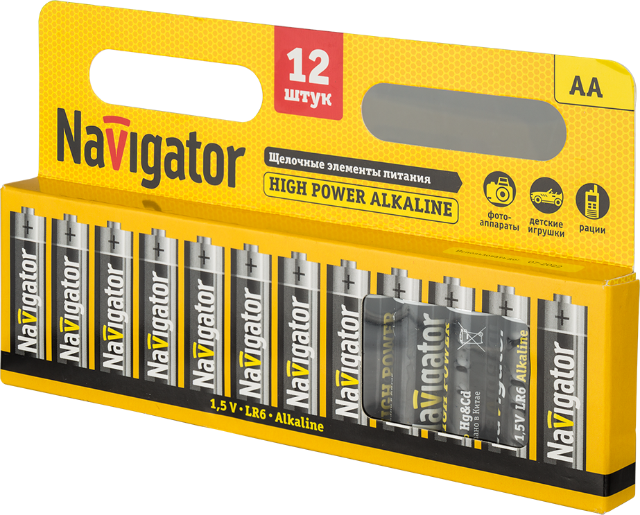 Элемент питания Navigator 94 782 NBT-NE-LR6-BP12