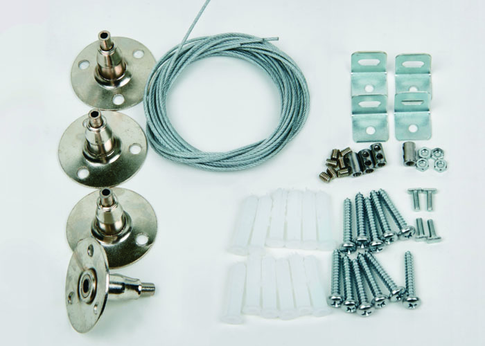 UFL-H01 SILVER 100 POLYBAG Крепления для светодиодных панелей : серии PROM-3