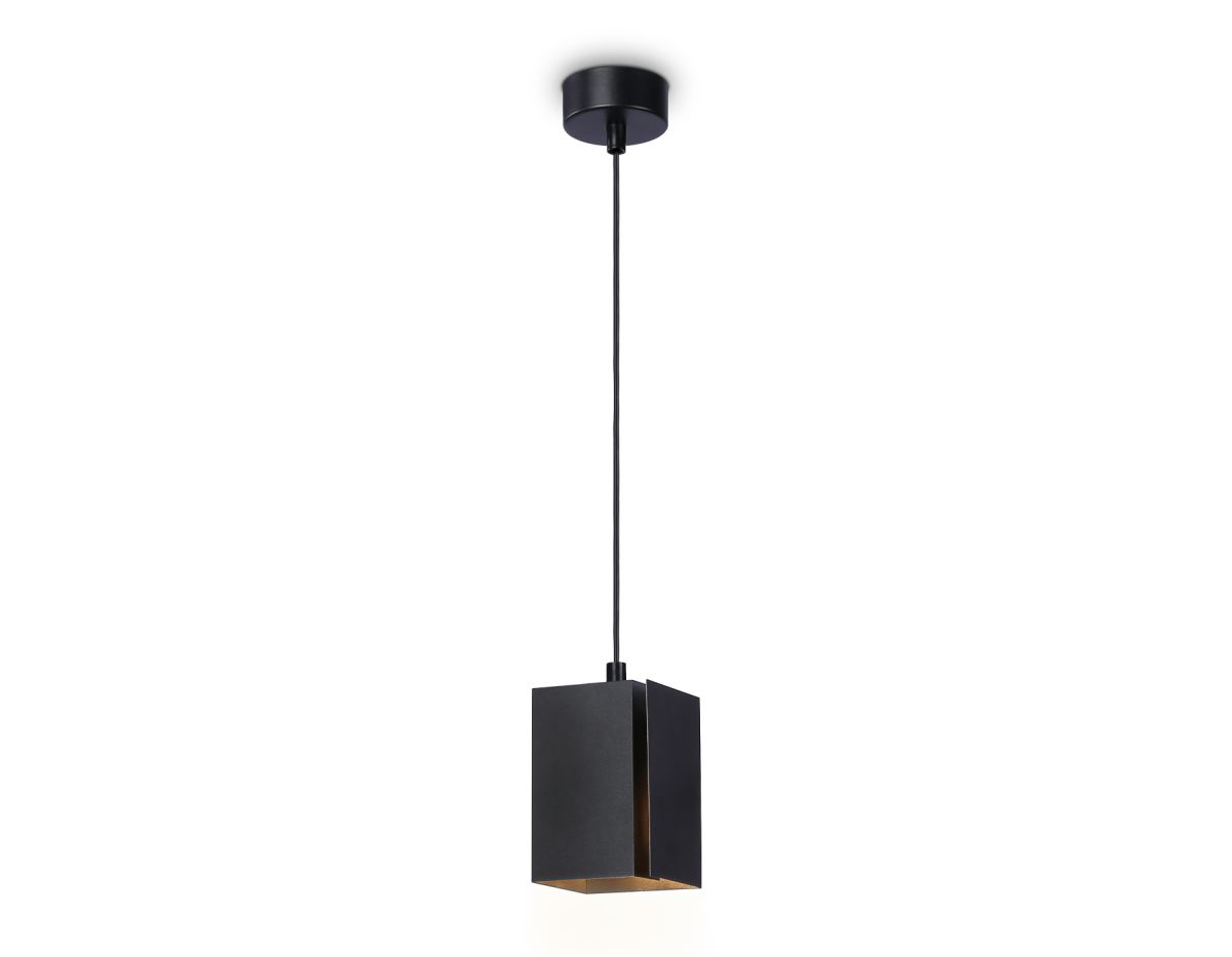 Светильник подвесной TN5125 BK черный E27 max 40W 80*80*1150
