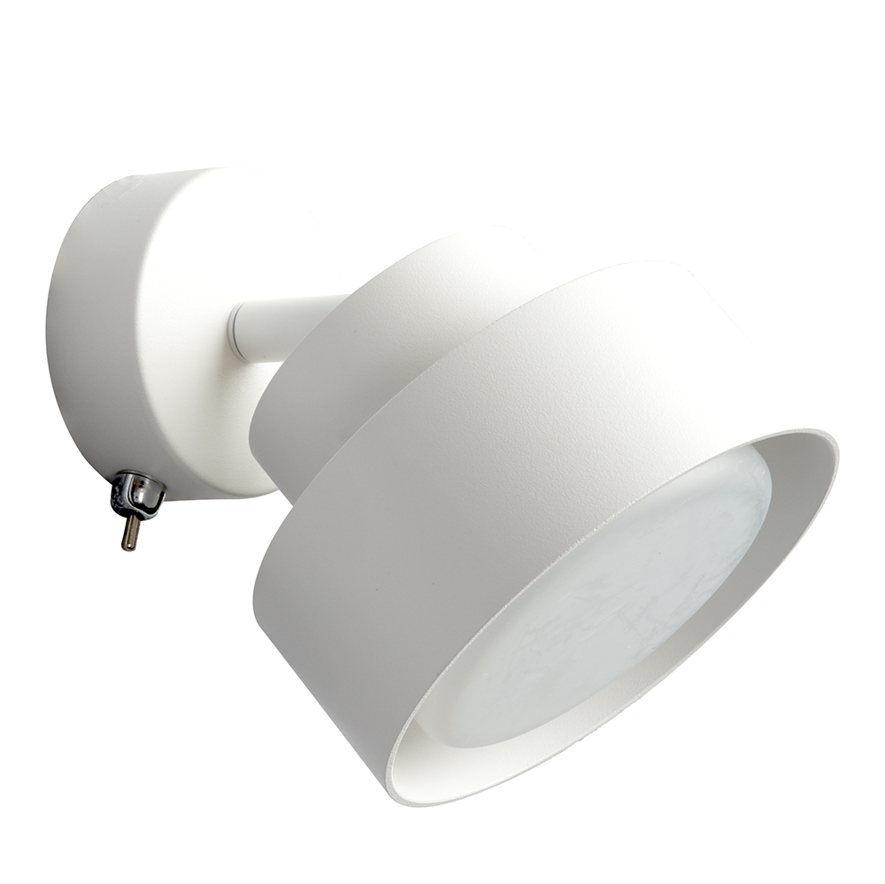 Светильник настенный белый, 12W, 230V,GX53, HL3670