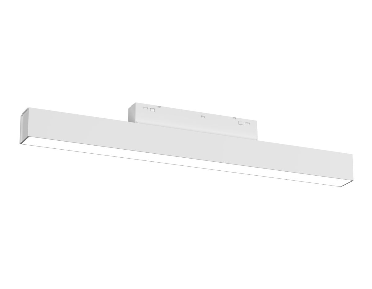 Светильник трековый светодиодный Magnetic standard 48V 20mm GL4450 WH белый IP20 10W 3CCT 3000-6000K