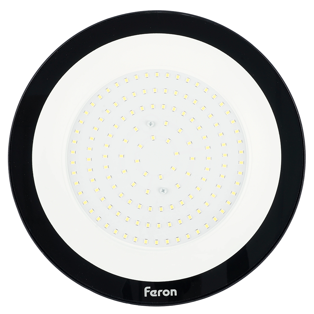 Светильник складской 2835 SMD 100W 120° 6400K IP65 AC230/50Hz,черный AL1007
