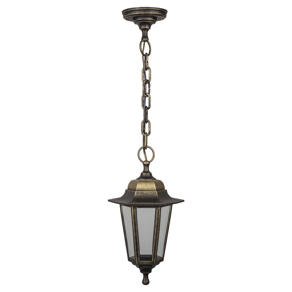 Светильник Navigator 80 484 NOF-PG35-002-IP44-E27 (6 граней черный под бронзу)