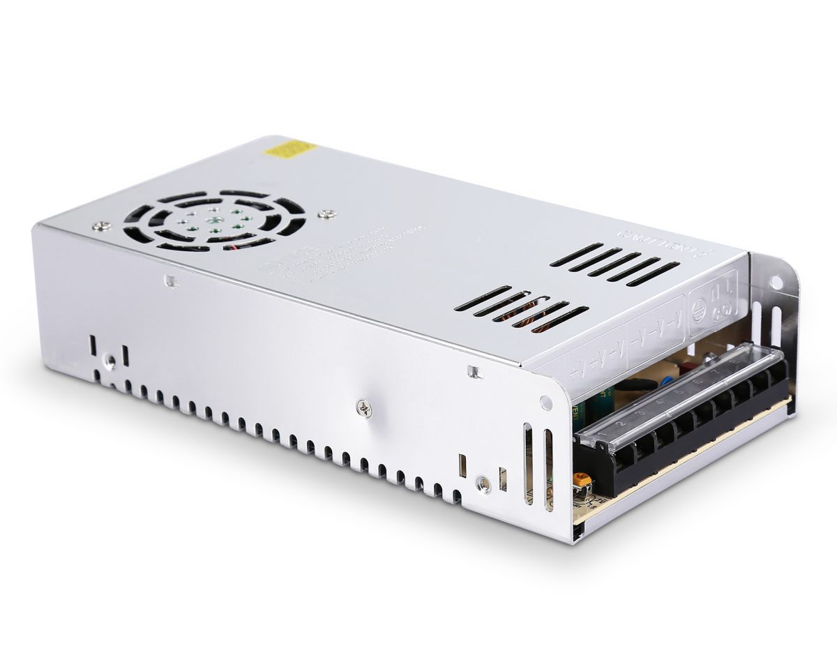 Блок питания для светодиодной ленты 12V 360W 30A IP20 90-260V 215*115*50 GS9551