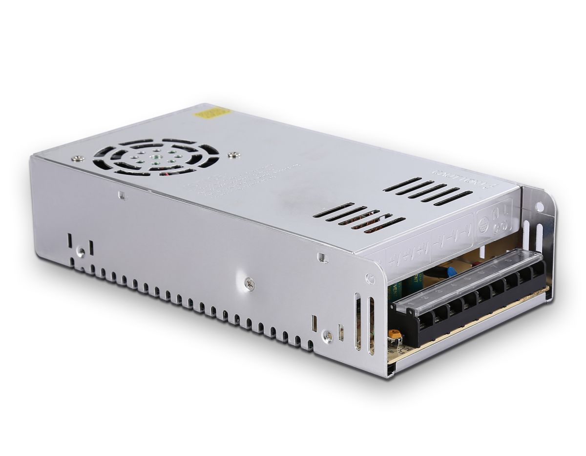 Блок питания для светодиодной ленты 12V 400W 33.3A IP20 90-260V 215*115*50 GS9552