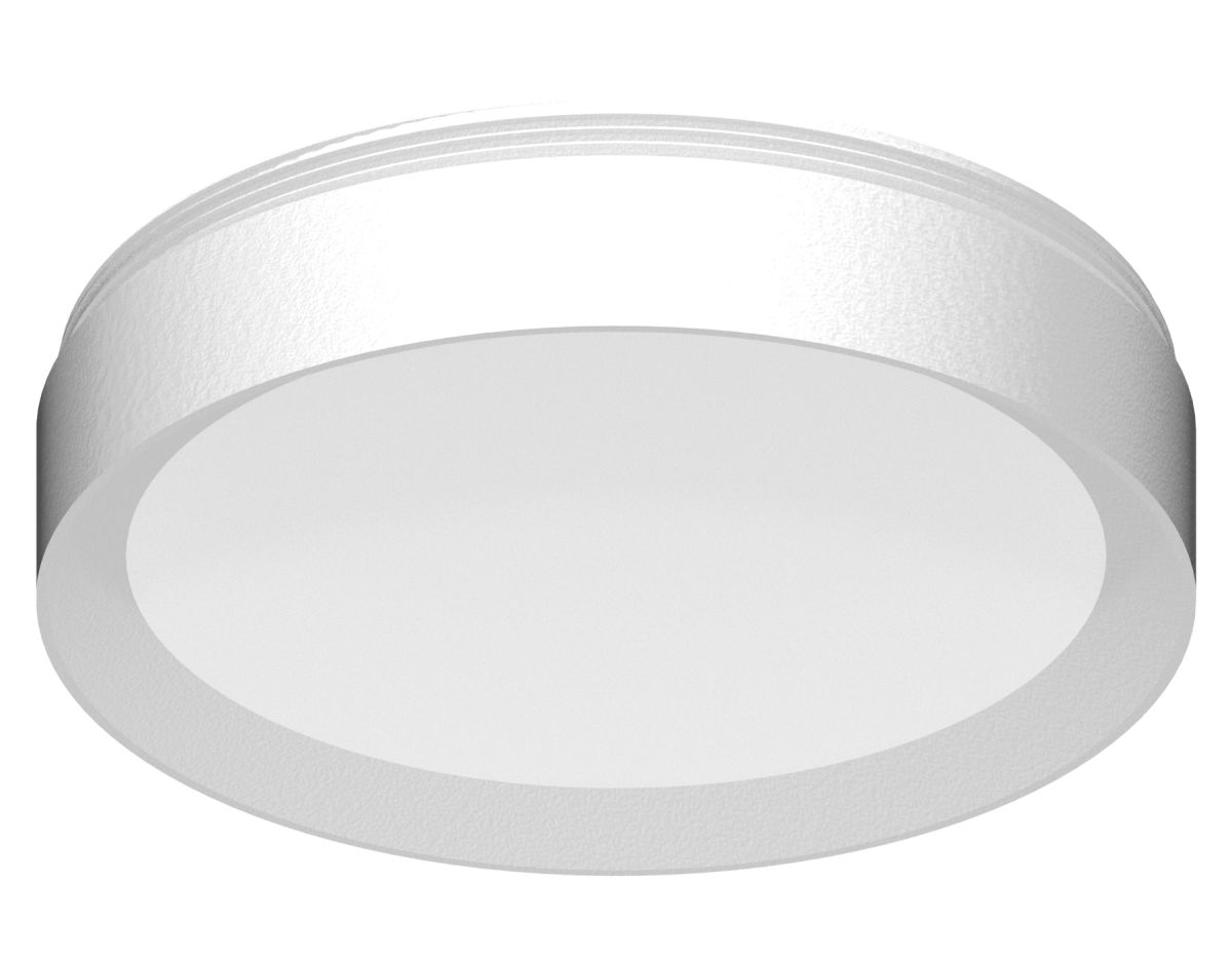 Насадка передняя для корпуса светильника N8112 SWH белый песок D85*H18,5mm Out15mm GX53