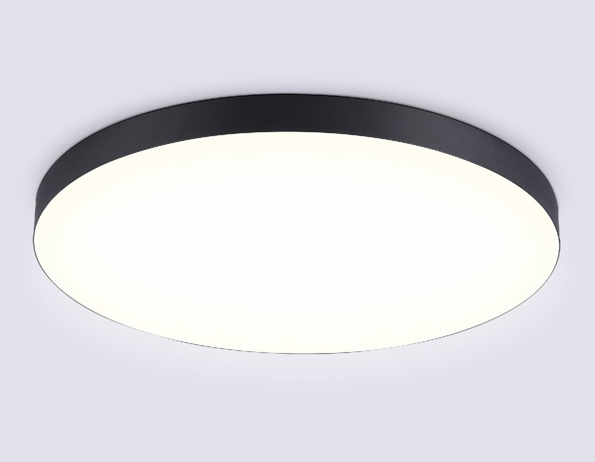 Светильник светодиодный потолочный FV5541 BK черный LED 130W 3000K D800*58 (Без ПДУ)