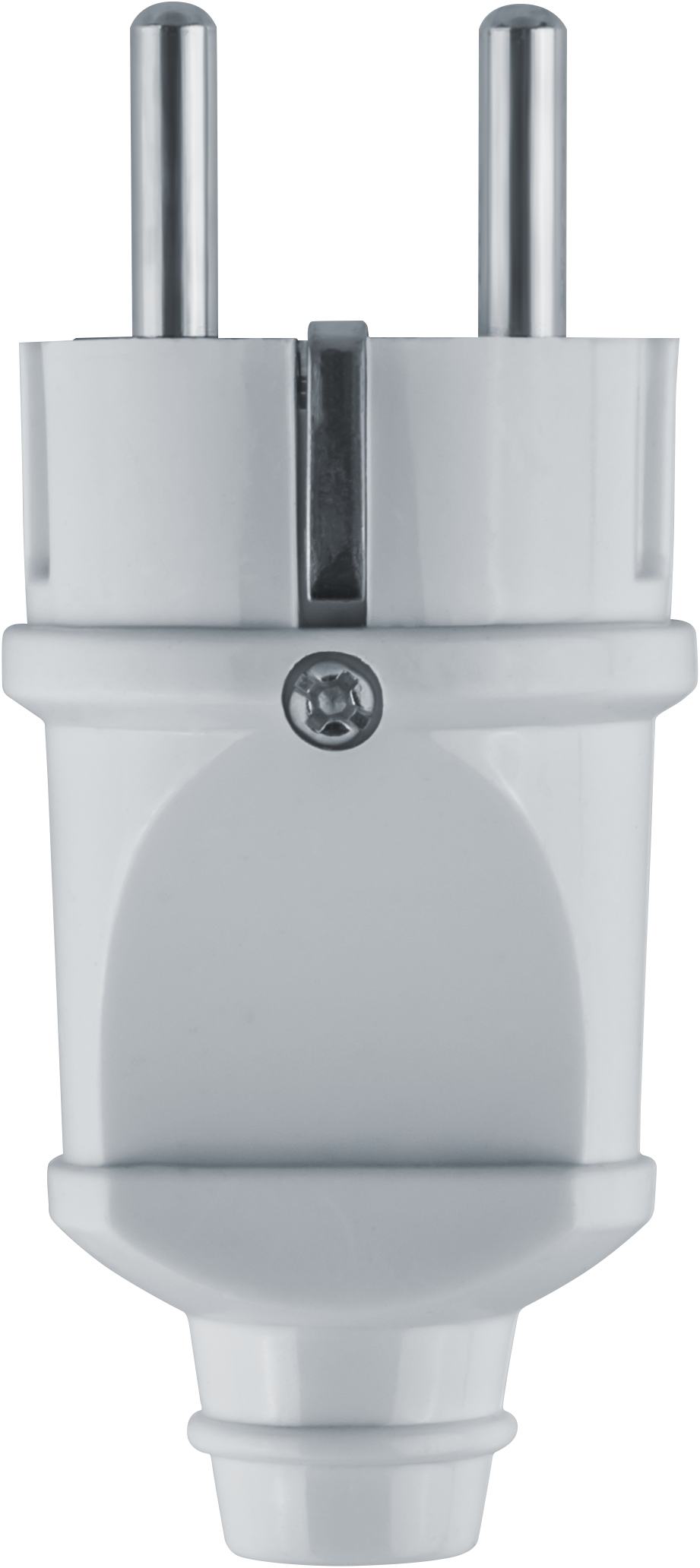 Вилка Navigator 61 359 NCA-PL02-16A-E-WH прямая с/з белая