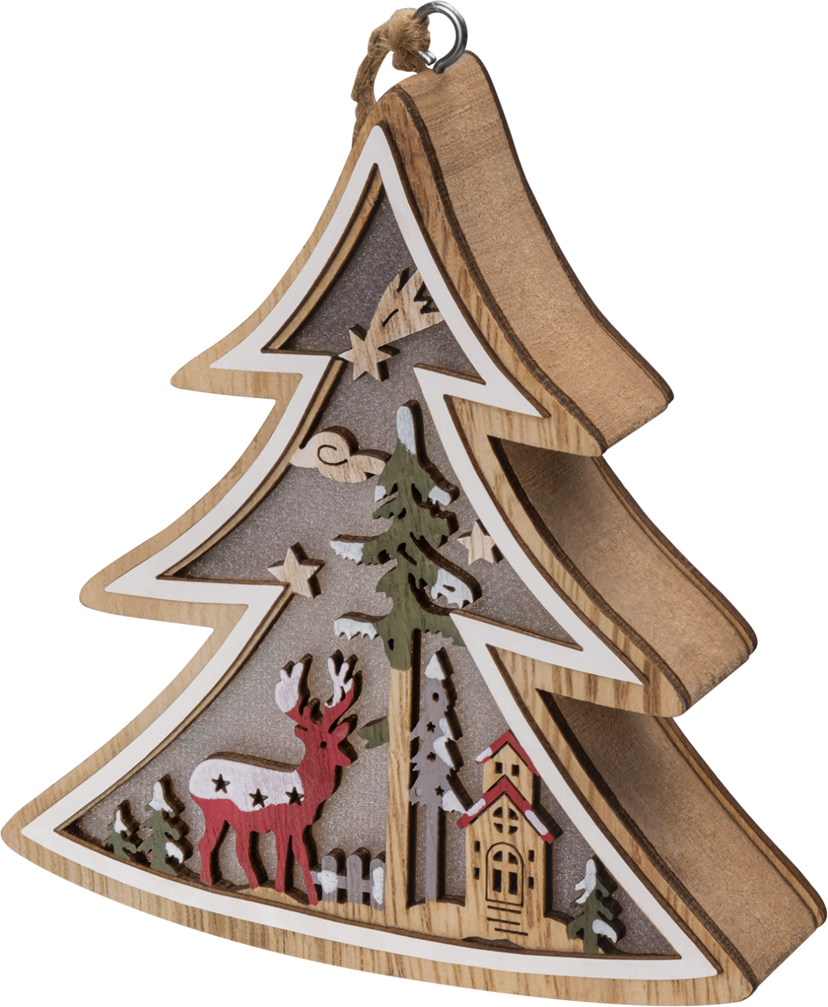 Гирлянда Navigator 95 053 NGF-D045-04 (игрушка елочка)