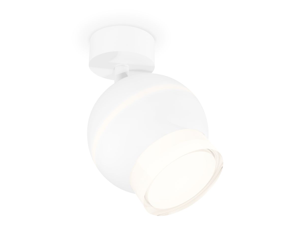 Комплект поворотного светильника с дополнительной подсветкой XM1101016 SWH/FR/CL белый песок/белый м