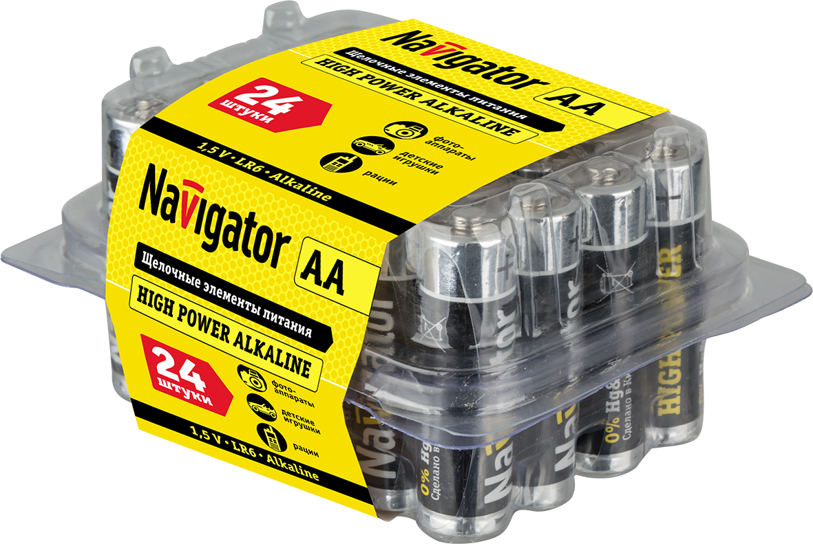 Элемент питания Navigator 94 786 NBT-NE-LR6-BOX24