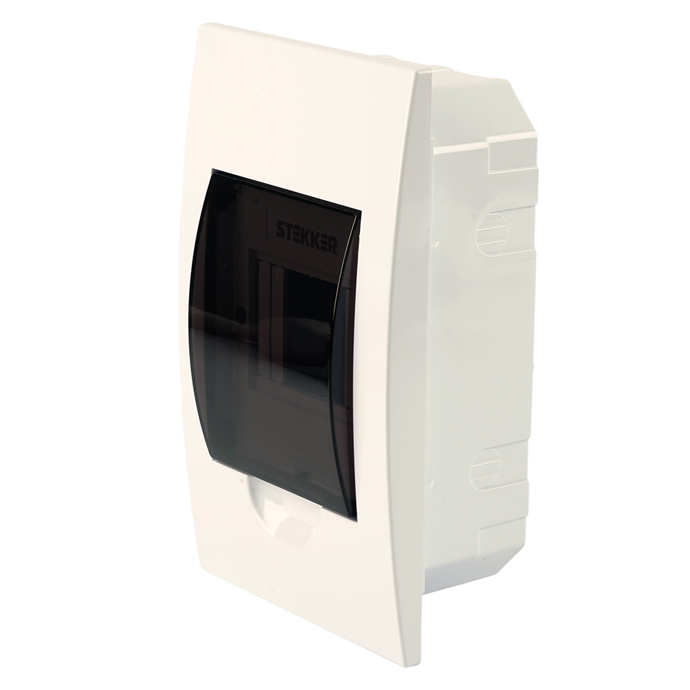 EBX50-4/04-50 Бокс встраиваемый 4 модуля, белый, пластик, IP50, серия ArcaLight