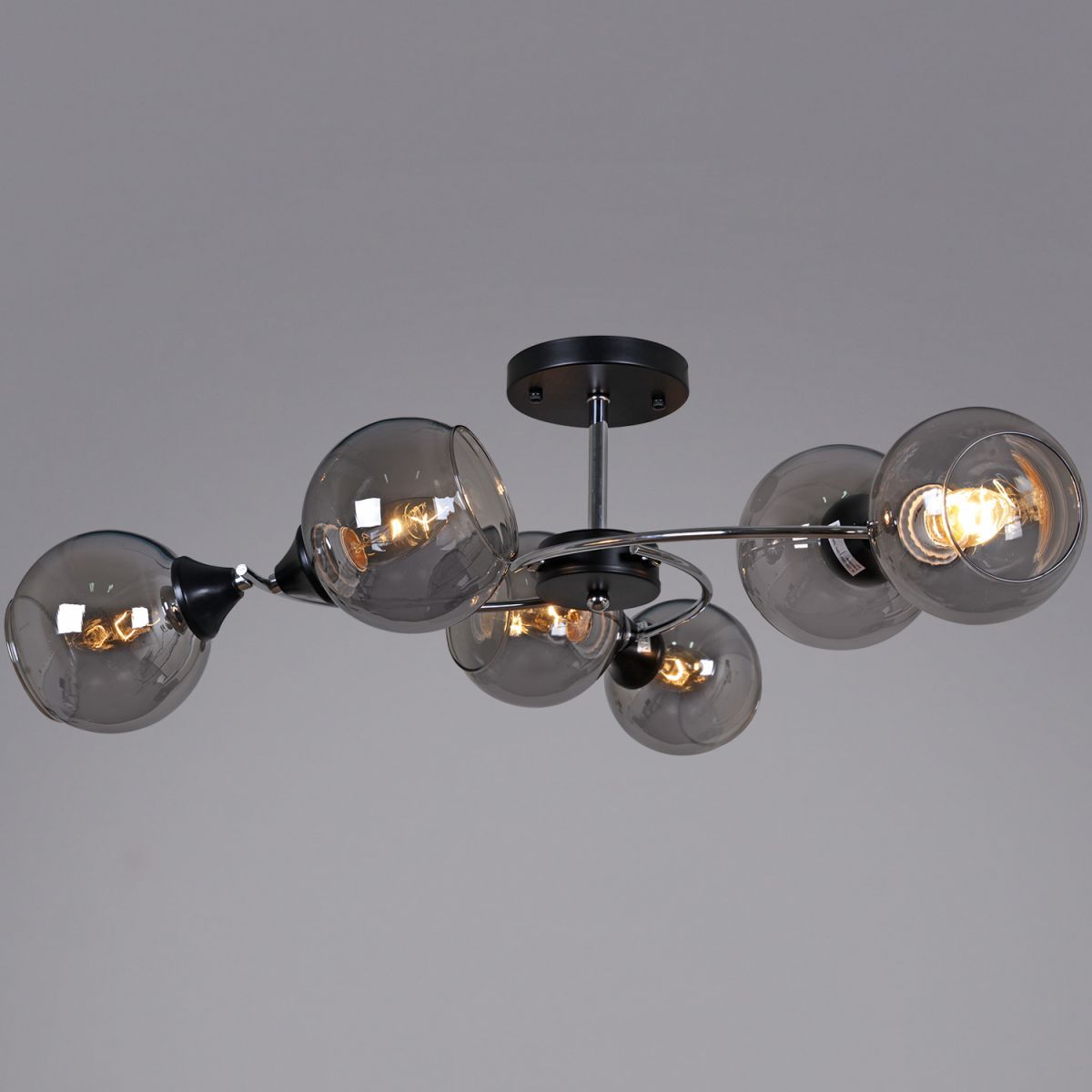 02288-0.3-06 BK+CH светильник потолочный