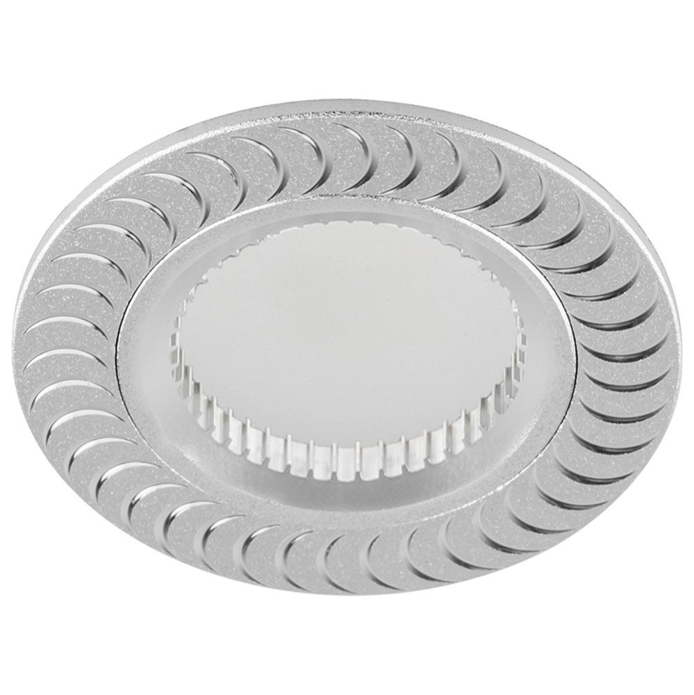светильник встраиваемый GS-M392 : D/L MR16/Max.50w 12V G5.3 Ø79*25mm Ceiling Hole:Ø60mm//Aluminium Silver CE