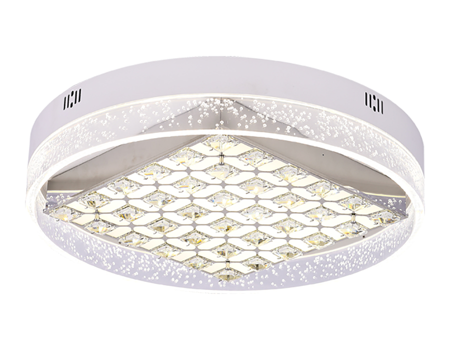 Потолочный светодиодный светильник с пультом FA151 WH белый 100W D500*90 (ПДУ РАДИО 2.4)