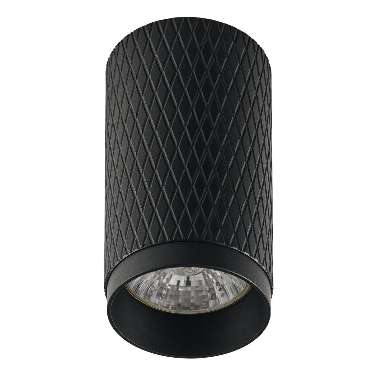 Светильник GU10 : 1*50W потолочный спот Черный, IL.0005.1800 BK