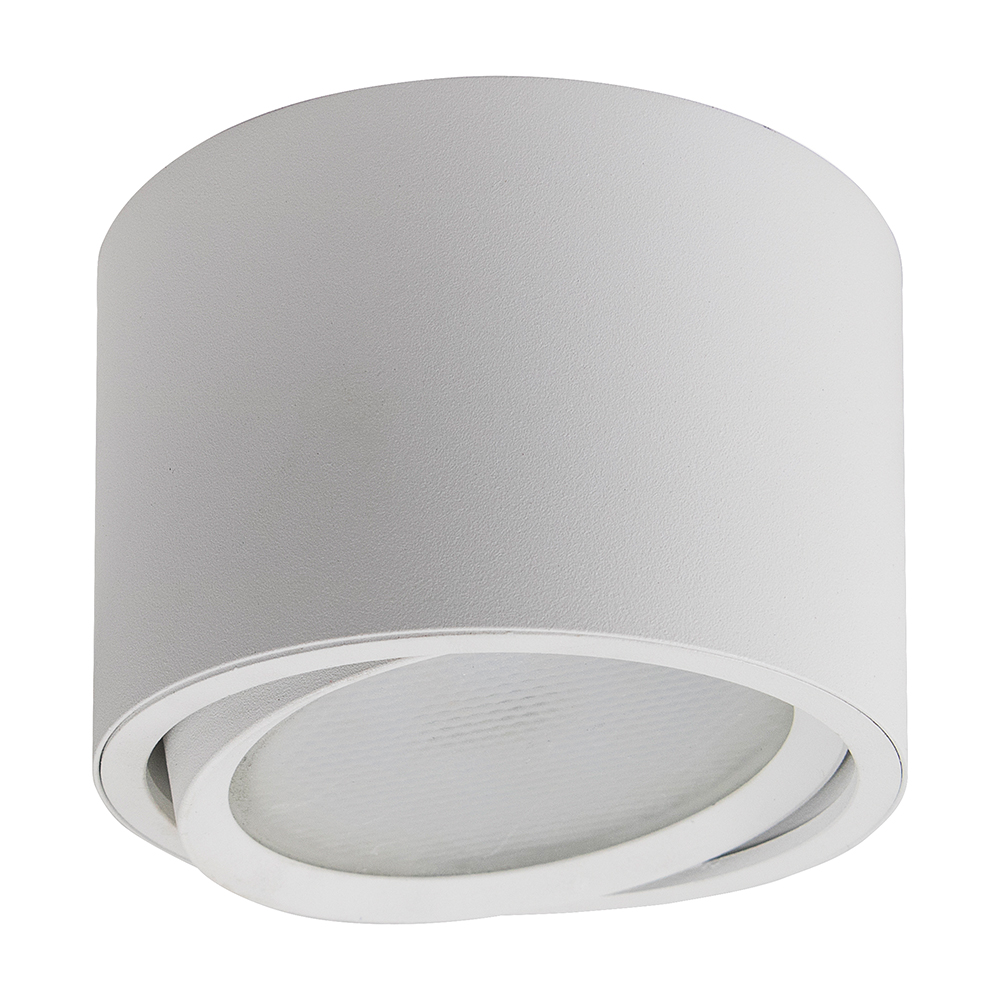 Светильник потолочный 12W, 230V, GX53, белый, HL361