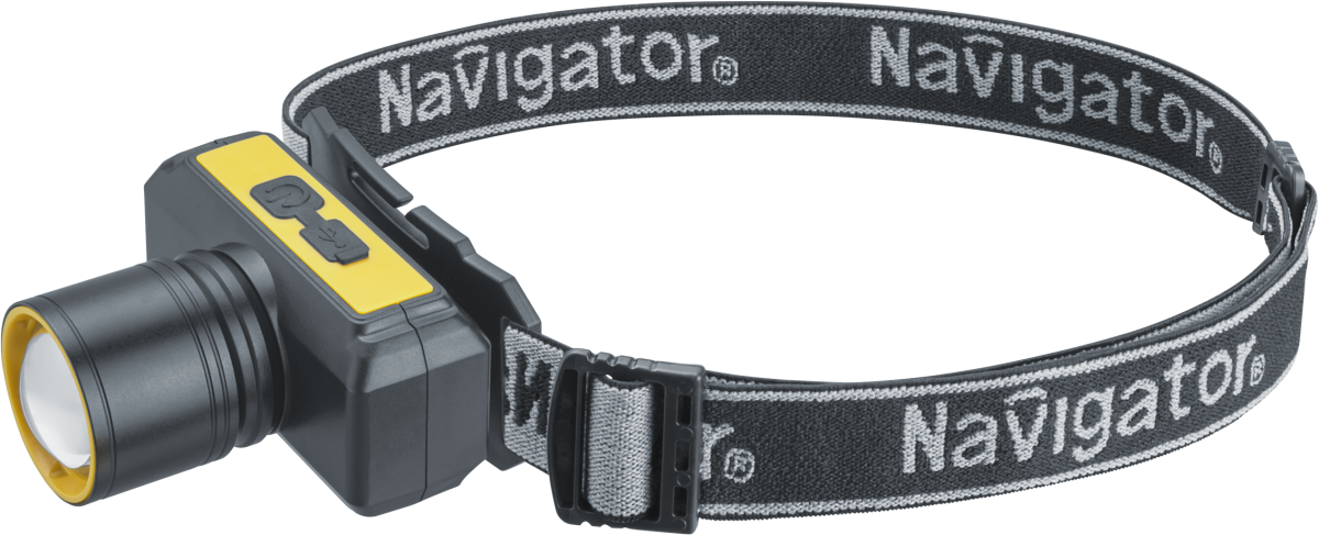 Фонарь Navigator 95 556 NPT-H41-ACCU налоб 1LEDx10Вт,4реж,Li-ion1.2Ач