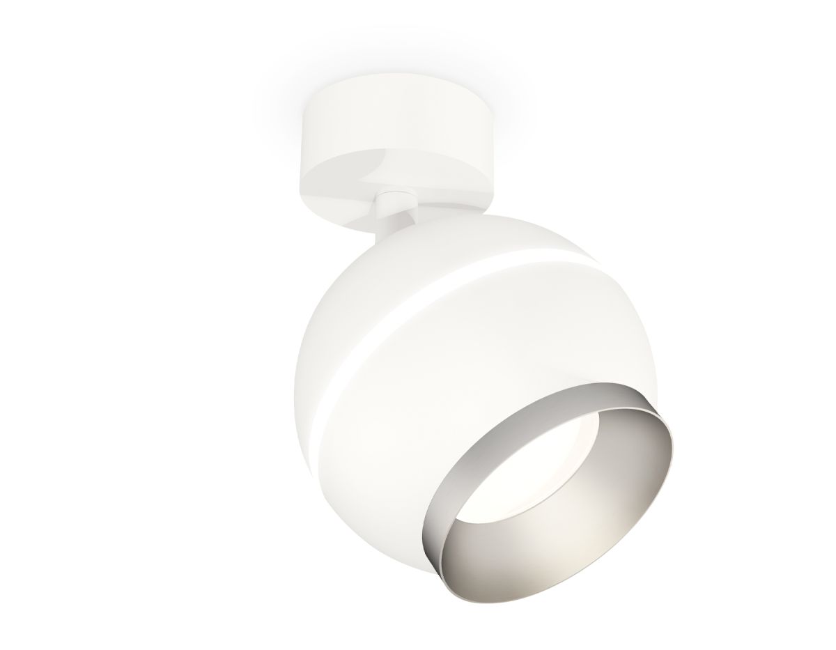 Комплект поворотного светильника с дополнительной подсветкой XM1101003 SWH/MCH белый песок/хром мато