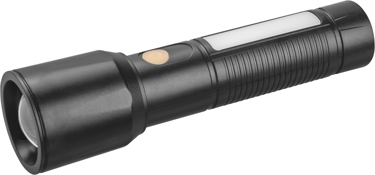 Фонарь ОНЛАЙТ 90 863 OPT-CP07-ACCU пласт.1LED,5Вт+6LED,1.2Вт li-ion 1,2Ач 4реж.
