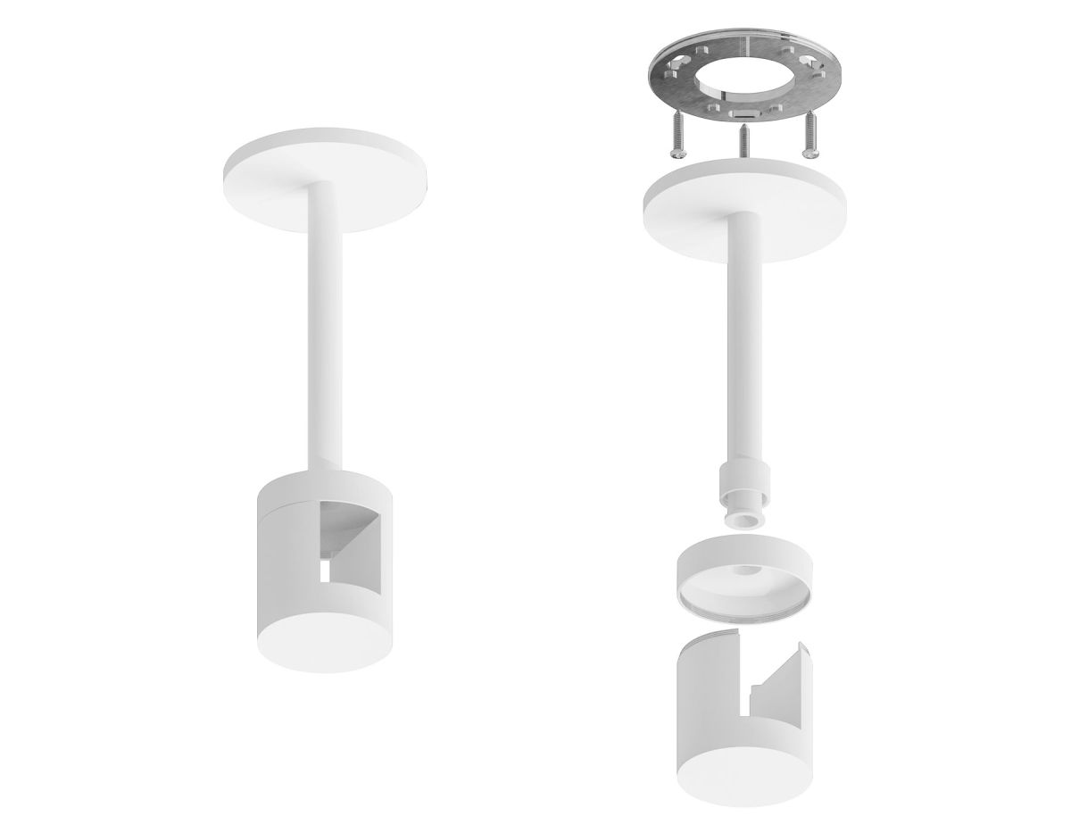 Крепеж накладной Techno Ring A9221 WH белый D20*100mm